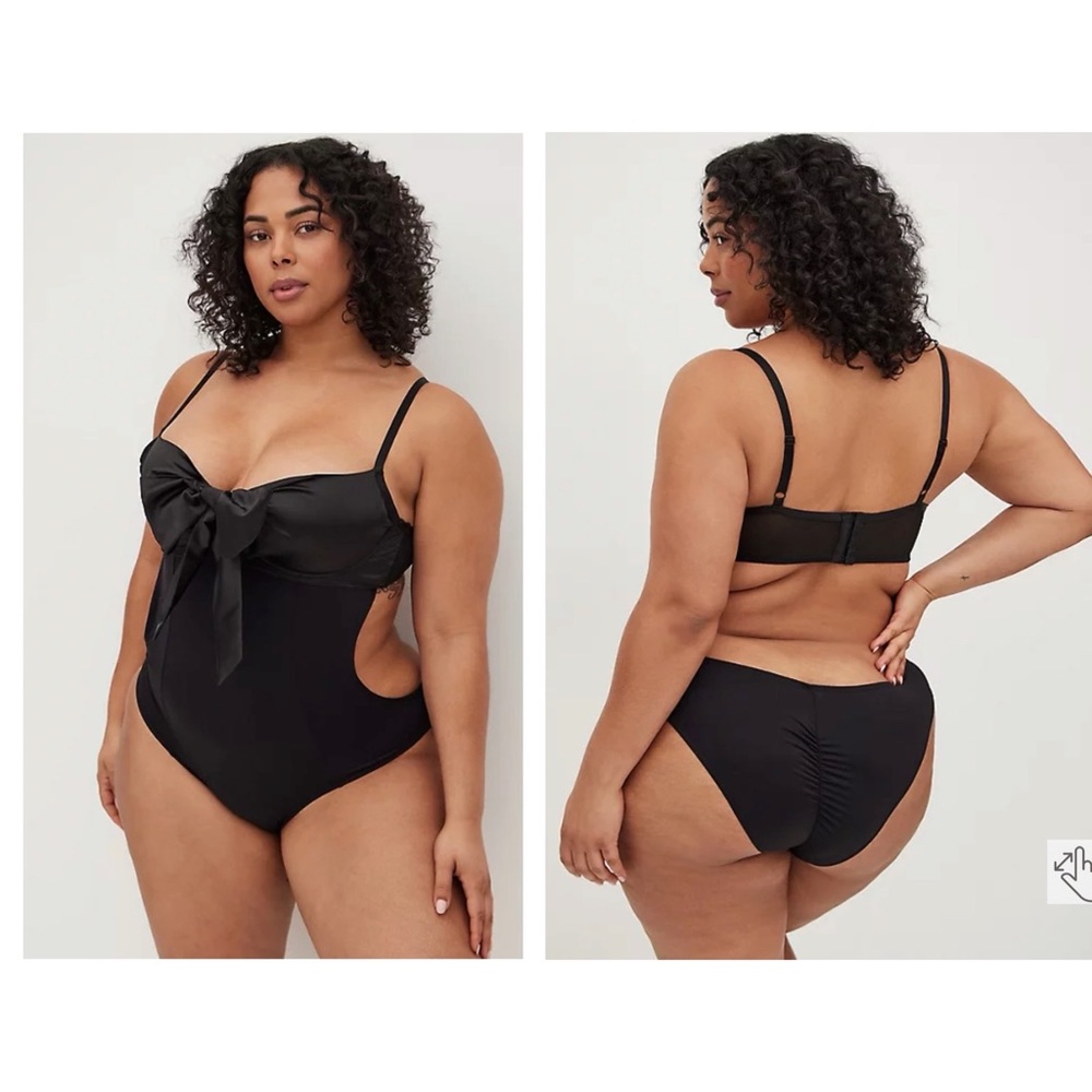 Torrid Satin Bodysuit
